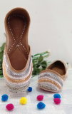 Wedding Wear Embroidered 3 Punjabi Jutti
